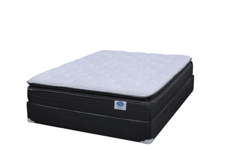 11" QUEEN PILLOWTOP FOAM ENCASED CHARCOAL MATTRESS